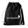 PRINTFASHION Skateboard  - Sportzsák, Tornazsák - Fekete