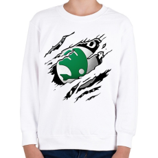 PRINTFASHION Skoda - Gyerek pulóver - Fehér