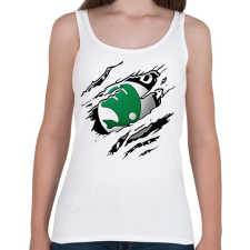 PRINTFASHION Skoda - Női atléta - Fehér női trikó