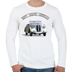 PRINTFASHION Skodás csoda - Férfi hosszú ujjú póló - Fehér