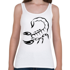 PRINTFASHION Skorpió  - Női atléta - Fehér