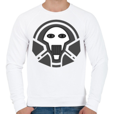 PRINTFASHION skull_1_2 - Férfi pulóver - Fehér
