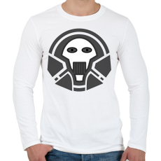 PRINTFASHION skull_1 - Férfi hosszú ujjú póló - Fehér
