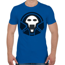 PRINTFASHION skull_1 - Férfi póló - Királykék férfi póló