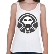 PRINTFASHION skull_1 - Női atléta - Fehér