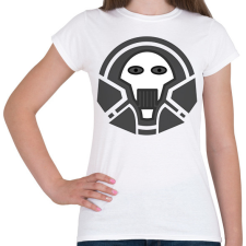 PRINTFASHION skull_1 - Női póló - Fehér női póló