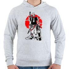 PRINTFASHION Skull Punk Teneeger - Férfi kapucnis pulóver - Sport szürke férfi pulóver, kardigán