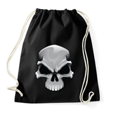 PRINTFASHION Skull - Sportzsák, Tornazsák - Fekete tornazsák