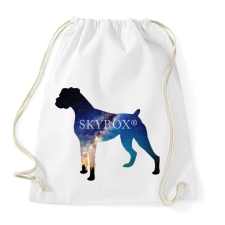 PRINTFASHION Sky boxer - Sportzsák, Tornazsák - Fehér tornazsák