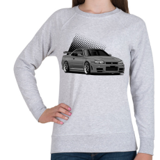 PRINTFASHION skyline - Női pulóver - Sport szürke