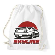 PRINTFASHION Skyline - Sportzsák, Tornazsák - Fehér tornazsák