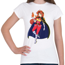 PRINTFASHION Slayer Lina - Női póló - Fehér női póló
