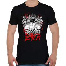 PRINTFASHION SLAYER metal band - Férfi póló - Fekete férfi póló