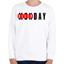 PRINTFASHION SLEEPDAY - Gyerek pulóver - Fehér gyerek pulóver, kardigán