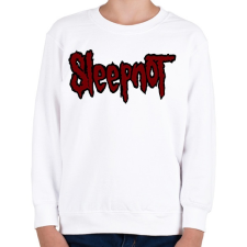 PRINTFASHION Sleepnot - Gyerek pulóver - Fehér gyerek pulóver, kardigán