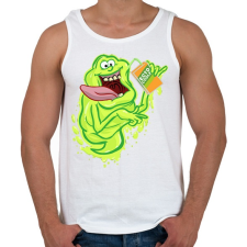 PRINTFASHION Slime - Férfi atléta - Fehér atléta, trikó