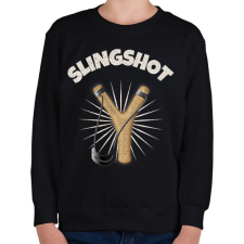 PRINTFASHION SLINGSHOT - Gyerek pulóver - Fekete gyerek pulóver, kardigán