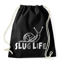 PRINTFASHION Slug life - Sportzsák, Tornazsák - Fekete kézitáska és bőrönd