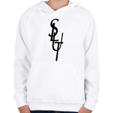 PRINTFASHION SLUT - Gyerek kapucnis pulóver - Fehér gyerek pulóver, kardigán