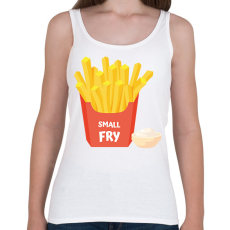 PRINTFASHION Small Fry - Kistesó - Női atléta - Fehér