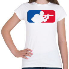 PRINTFASHION Soldier - Női póló - Fehér