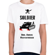 PRINTFASHION SOLDIER-rhm - Gyerek póló - Fehér gyerek póló