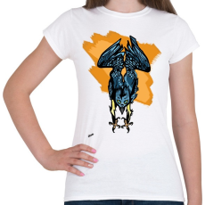 PRINTFASHION Sólyom támadásban - Női póló - Fehér