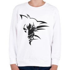 PRINTFASHION son goku dragon ball - Gyerek pulóver - Fehér gyerek pulóver, kardigán