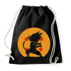 PRINTFASHION SonGoku - Sportzsák, Tornazsák - Fekete
