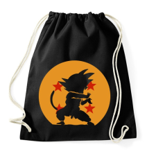 PRINTFASHION SonGoku - Sportzsák, Tornazsák - Fekete tornazsák