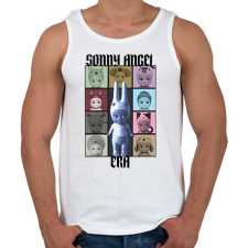 PRINTFASHION Sonny Angel Era - Férfi atléta - Fehér női trikó