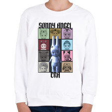 PRINTFASHION Sonny Angel Era - Gyerek pulóver - Fehér gyerek pulóver, kardigán