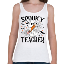 PRINTFASHION Sooky Teacher - Női atléta - Fehér női trikó