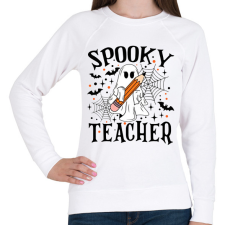 PRINTFASHION Sooky Teacher - Női pulóver - Fehér női pulóver, kardigán