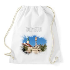 PRINTFASHION Sopron - Sportzsák, Tornazsák - Fehér tornazsák