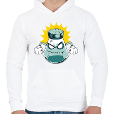 PRINTFASHION Sószóró - Férfi kapucnis pulóver - Fehér női pulóver, kardigán