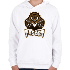 PRINTFASHION sötétség eljő hozzád - Gyerek kapucnis pulóver - Fehér gyerek pulóver, kardigán