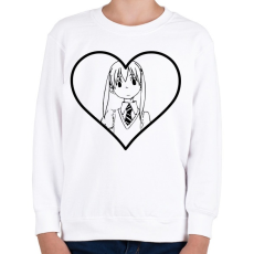 PRINTFASHION Soul Eater - Maka - Gyerek pulóver - Fehér