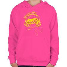 PRINTFASHION Sound Cola - Gyerek kapucnis pulóver - Fukszia gyerek pulóver, kardigán