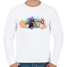 PRINTFASHION South park cicák - Férfi pulóver - Fehér férfi pulóver, kardigán