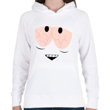 PRINTFASHION South Park  - Női kapucnis pulóver - Fehér női pulóver, kardigán