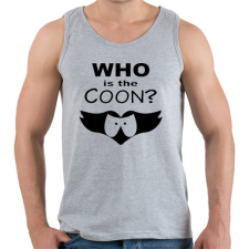 PRINTFASHION south park - who is the coon - Férfi atléta - Sport szürke atléta, trikó