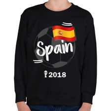 PRINTFASHION Spanyolország - Gyerek pulóver - Fekete gyerek pulóver, kardigán