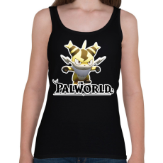 PRINTFASHION Sparkit - palworld - Női atléta - Fekete