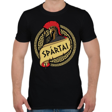 PRINTFASHION Spártai - Férfi póló - Fekete női póló