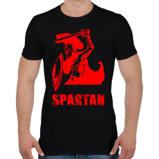 PRINTFASHION spartan - Férfi póló - Fekete