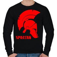 PRINTFASHION spartan - Férfi pulóver - Fekete férfi pulóver, kardigán