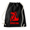 PRINTFASHION spartan - Sportzsák, Tornazsák - Fekete