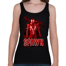 PRINTFASHION spawn - Női atléta - Fekete női trikó