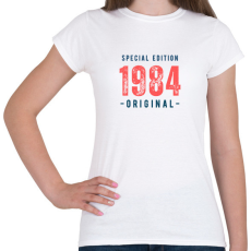 PRINTFASHION Special edition 1984 original - Női póló - Fehér